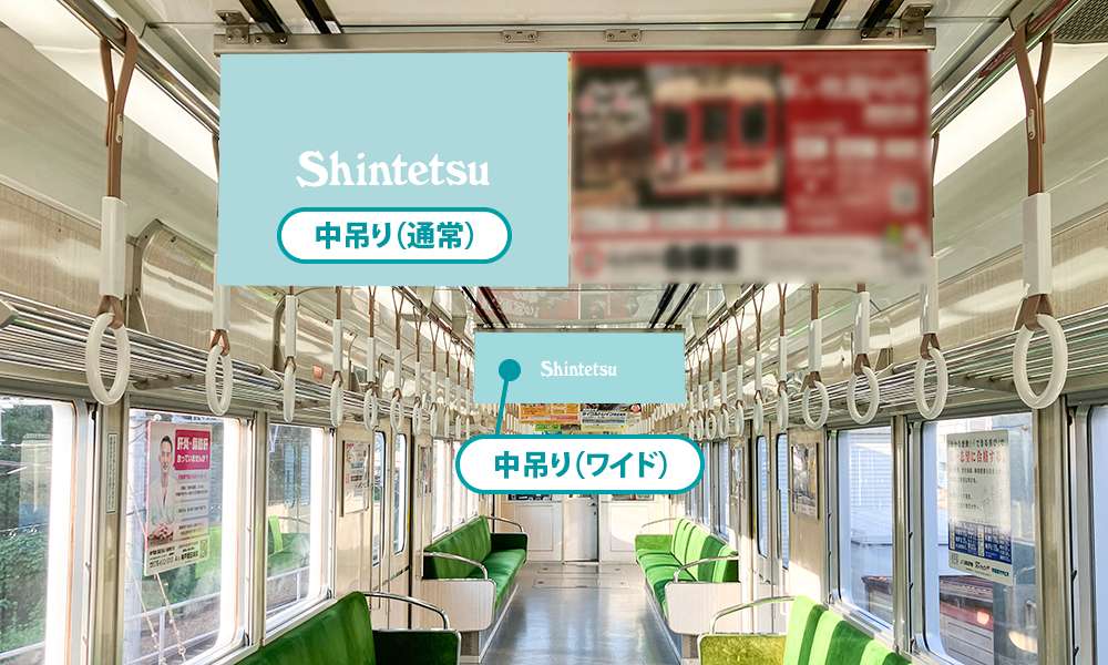 中吊りポスター
